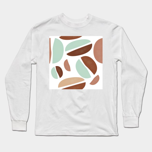 Geometric Long Sleeve T-Shirt by Kristina Stellar Scandinavian Land